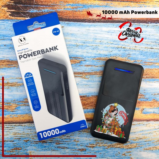 İsme Özel Yılbaşı Tasarımlı PowerBank 10000 mah – Y2084