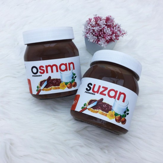 İsim Baskılı Nutella- 2'li Set