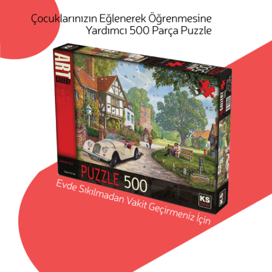 A Drive Out 500 Parça Puzzle