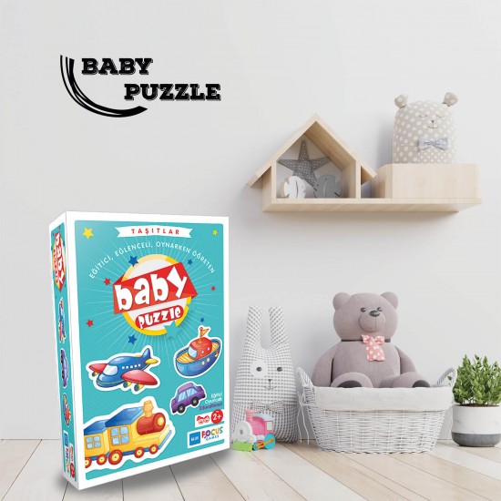 Baby Puzzle - Taşıtlar